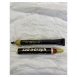 2 LUBE PENS MICROFYNE & LUB-A-GRAPH