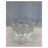Crystal Scalloped Bowl