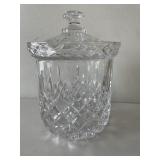 Cut Glass Candy dish & lid