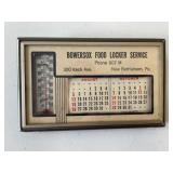 Antique New Bethlehem Therometer Advertising