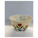 Large Fire King Tulip Bowl
