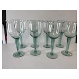 Blue/green wine Gobblets