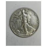 1942 Walking Liberty Silver Half Dollar