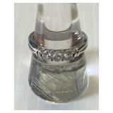 Silver ring marked .925