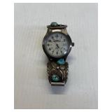 Timex Expedition Ladies Watch Sterling Turquoise B