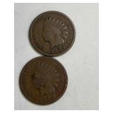 1888 & 1889 Indian Cents