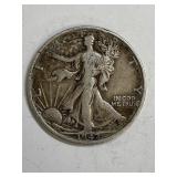 1942 s Walking Liberty Silver Half Dollar