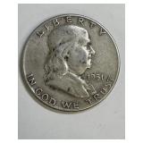 1951 Franklin Silver Half Dollar
