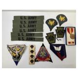 U.S. Military Patches, Medals, & Pin Lot