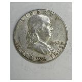1962 Franklin Silver Half Dollar