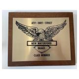 DRAG RACING PLAQUE