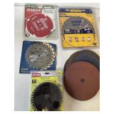New Saw Blades Sanding Disks Ryobi Brush