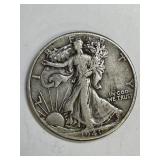 1941 Walking Liberty Silver Half Dollar