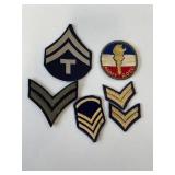 10 MILITARY PATCHES
