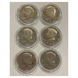 Proof JFK Halves1973-S, 74-S, 76-S, 77-S, 78-S, 80