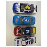 Lot of 4 Nascar Race Cars