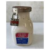 Half Pint Milk Bank w/lock no key