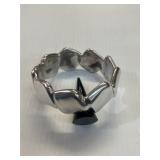 Silver Bracelet Made In Israel Marked