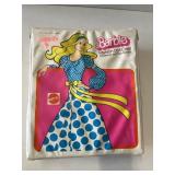 Barbie fashion case with doll and clothes