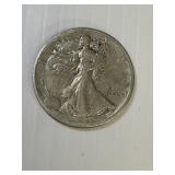 1933 S Silver Walking Liberty Half Dollar