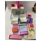 Mattel Barbie furniture and appliances