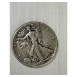 1945 Walking Liberty Silver Half Dollar