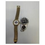 Bulova Safety Award Watch works diamond @12 & date