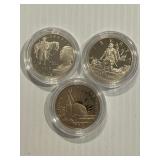 Proof Halves Comm 1986 ELLIS Island 1992 Columbus