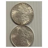 1889, 1900 Morgan Silver Dollar Better Condition 2