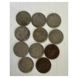 11 Liberty Nickels