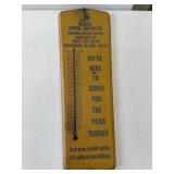 Vintage Alaska School Employees Thermometer