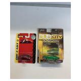 2-Vintage Metal Cars