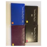 1981, 1982, 1983, 1985 Proof Sets