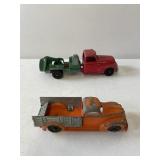 Vintage Hubley Kiddie Toy Trucks Lot of 2