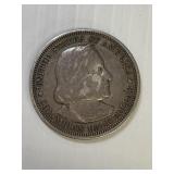 1893 Columbian Expo Chicago Silver Half Dollar