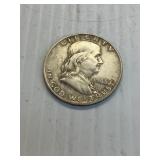 1948 Franklin Silver Half Dollar