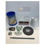Mixed Lot:: Quaker State, Bud Advertising, Mug