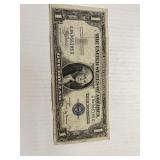1935 B Blue Seal $1 Silver Certificates