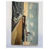 Erie PA Public Steamboat Landing Postcard
