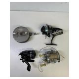 Lot of 4 Fishing Reels