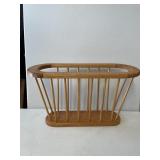 Wooden Magazine Rack