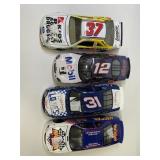 Lot of 4 Nascar Race Cars