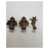 3 Lamp Finials