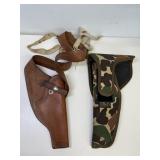 Lot of 2 Shoulder Holsters
