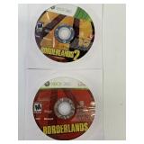 Xbox 360 Boarderlands Games Lot of 2