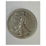 1928 S Silver Walking Liberty Half Dollar