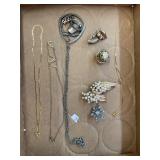 11 pc costume jewelry