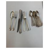 Silverplate Silverware 176 Pieces