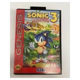 Sega Genesis Sonic The Hedgehog 3