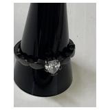 Pretty Heart Ring Size 9 3/4
